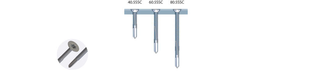 Stainless Steel Countersunk Sheet to Heavy Section - Powell Gee